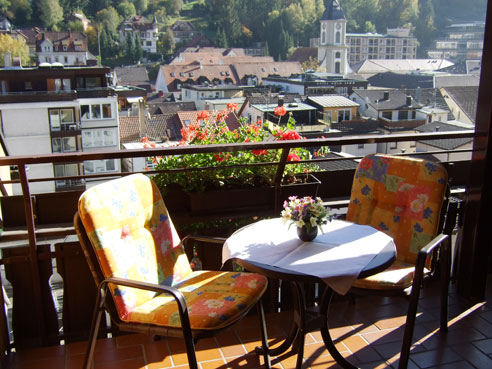 Über den Dächern von Bad Wildbad