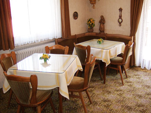 Unser Frühstücksraum