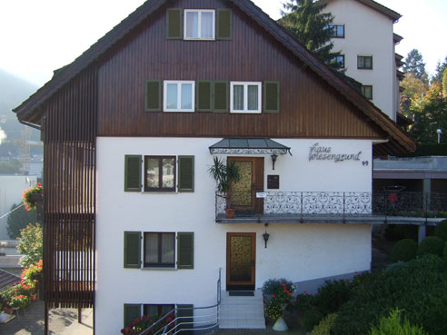 Das Gästehaus Wiesengrund